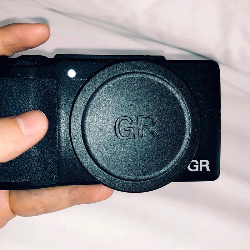 Durable Metal Lens Cap Cover Protector Ricoh GR3x GR IIIx III II Qme