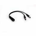 50PCS 1 to 2 DC Cable 12Vdc Power Splitter Branch Cord for Surveillance LED Power Supply Qme 50pcs