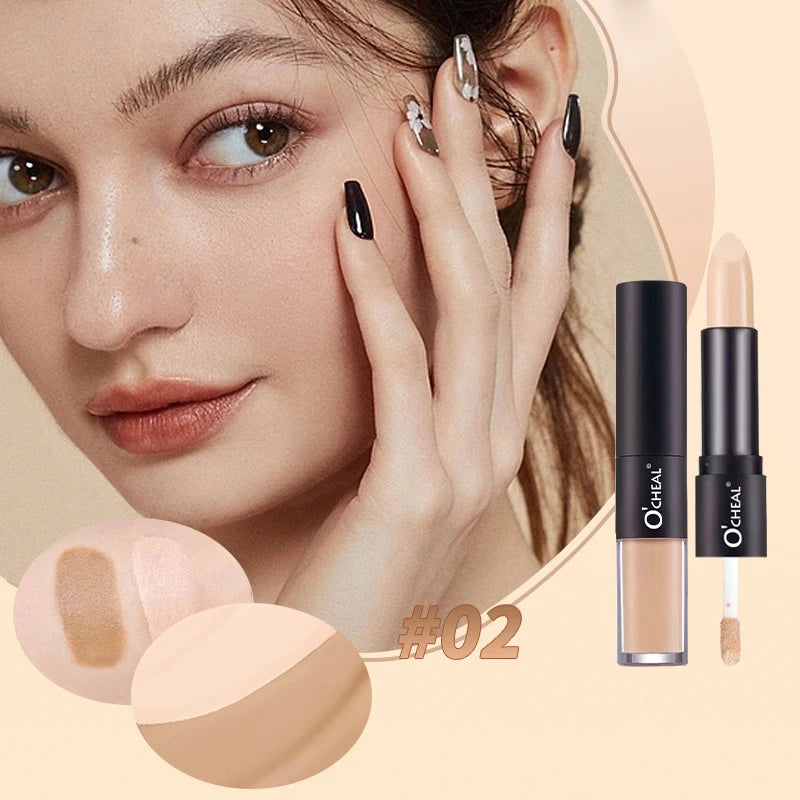 Clear Concealer Waterproof Sweat Proof Durable Fixation Fitting Qme 02