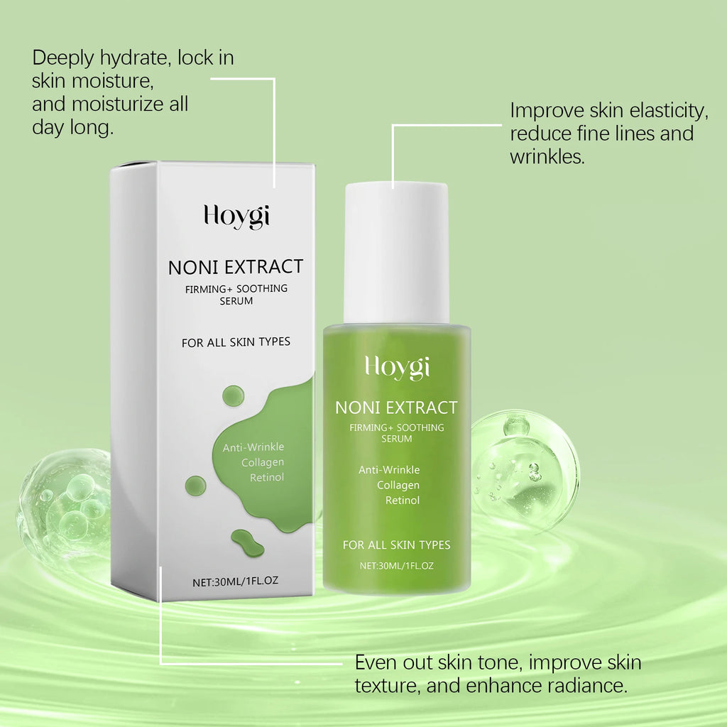 Retinol Serum Noni Fruit Essence Nourishing Brightening & Plumping Moisturizing Firming Smoothing Soothing Facial Skin Care Qme