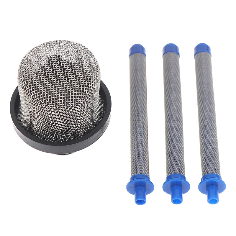 1Set 246384 287032 Airless Spray Filter Screen Kit Filter Element For Graco 390 395 490 495 595 695 Sprayers Replacement Parts Qme 4pcs