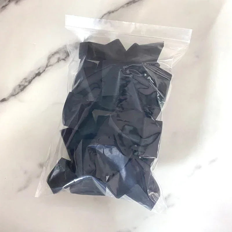 30pcs/bag Triangle Soft Makeup Sponge Face Foundation Concealer Cream Powder Blend Smearing Puff Cosmetic Tools Qme Black