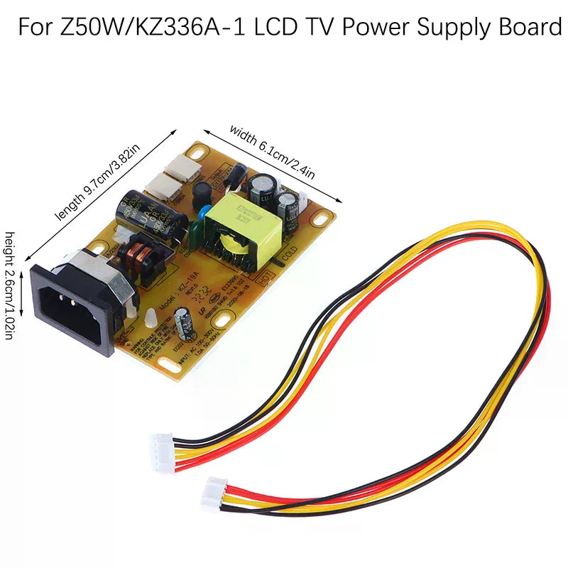 KAIZHENG Z50W KZ336A-1 LCD TV Power Supply Board 12V3A 12- Screen Qme