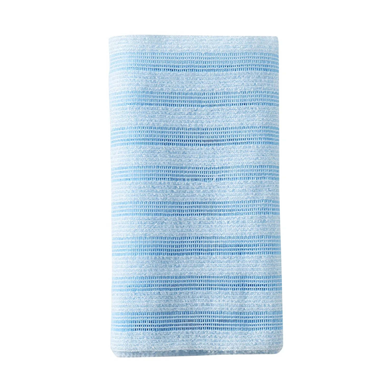 New Exfoliating Bath Towel Nylon Scrub Cloth for Back Body Towels Exfoliating Scrub Shower Sponge Bathroom Accessories Qme D One Size
