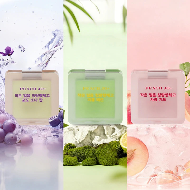 Woman Grape Lemon Apple Solid Perfume Portable Balm Fresh Elegant Qme