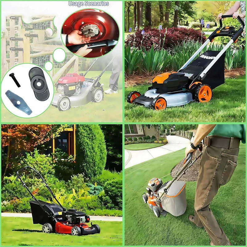 A02F-Lawn Mower Blade Adapter Kit 748-0376E For MTD/Murray Troy-Bilt/Yard Machine/Bolens Push Walk-Behind Mower 748-0376 Qme