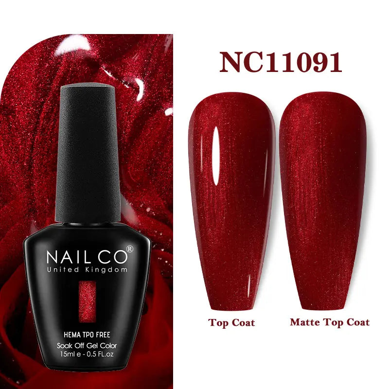 NAILCO Fresh Gel Nail Polish Nails Semi-permanent Varnish Hybrid