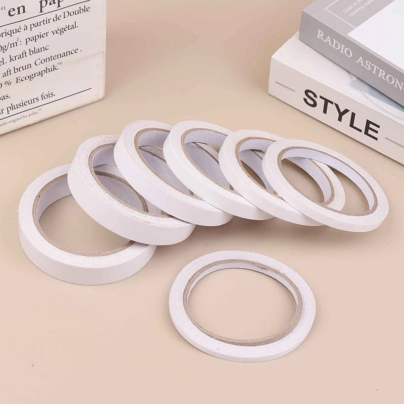 2Rolls 17M Double Sided Tape Strong Faced Powerful Hand Tearing Qme