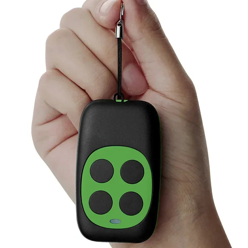 433 MHz RF Remote Control Copy 4 Channel Cloning Duplicator Key Fob A Distance Learning Electric Garage Door Controller Qme