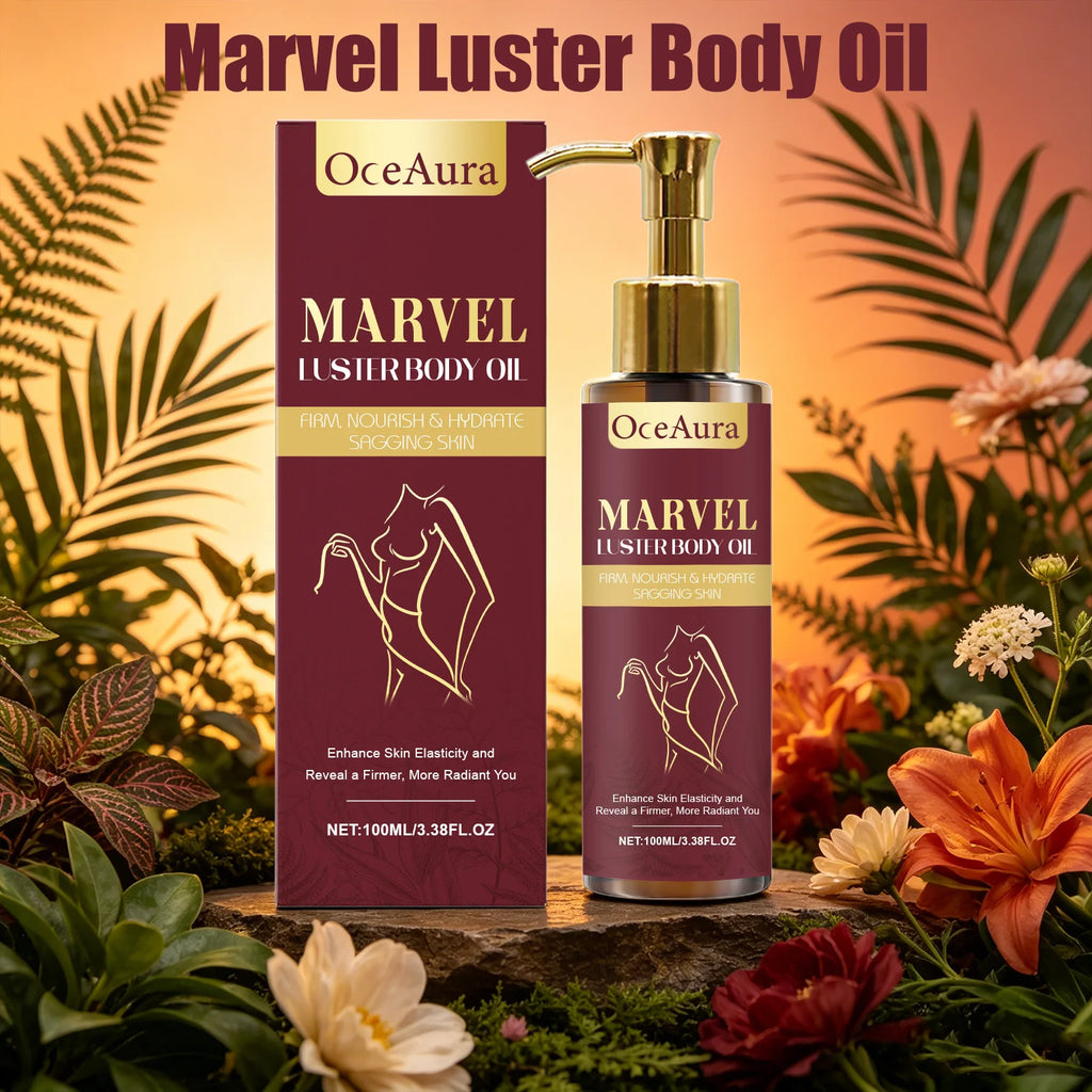 Oceaura Marvel Luster Body Oil Firm Skin Elasticity Enhanced Deep Qme