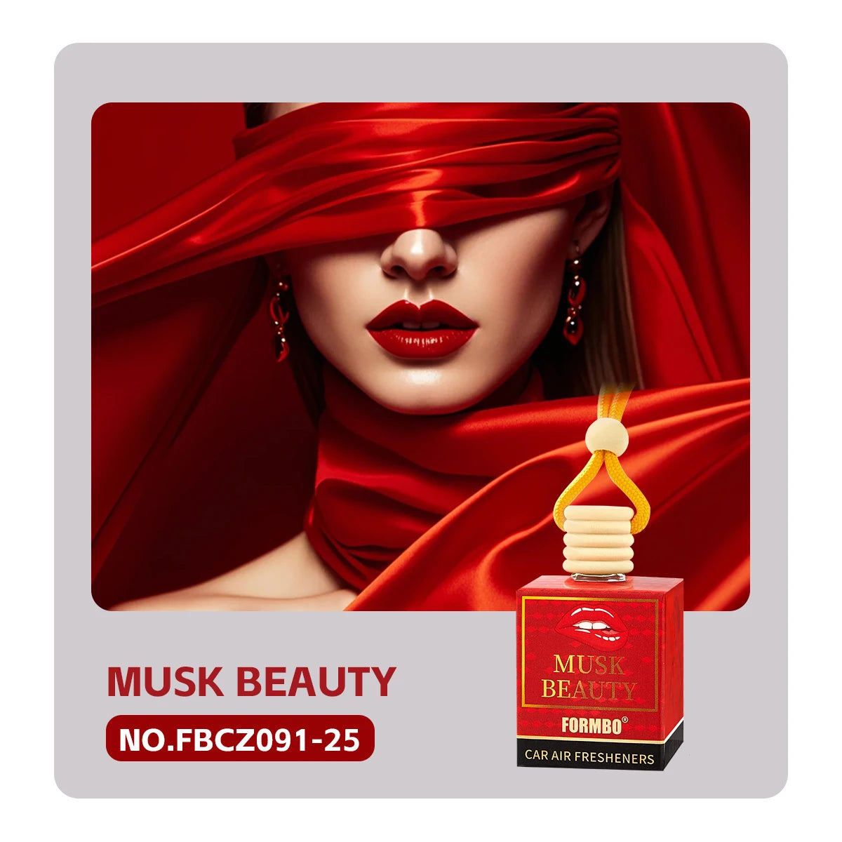 Fragrant Journey Fresh Car Perfume Lasting Fragrance Deodorization Qme 091 MUSK BEAUTY