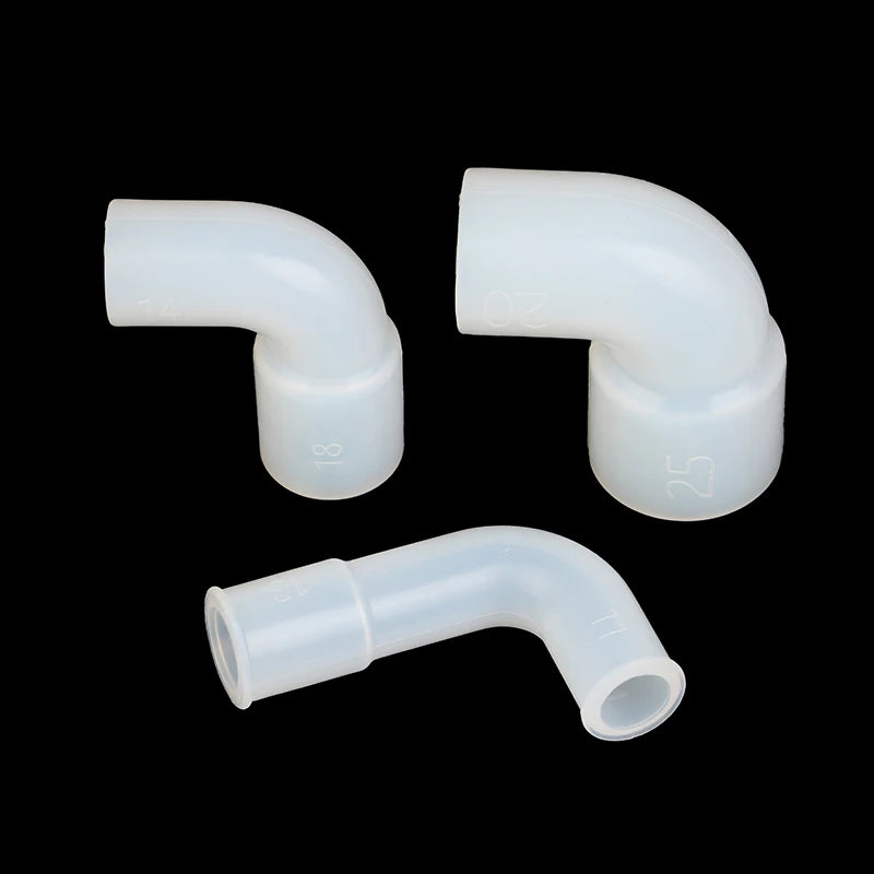 Fish Tank Irrigation Garden Elastic Right Angle Rubber Coupling Qme