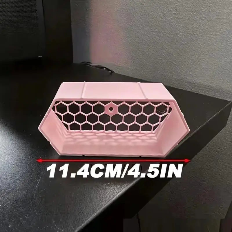 Car Model Display Stand Multi-Layer Durable Plastic Display Cabinet Storage Rack For Collectors Wall-Mounted Car Display Box Qme Pink
