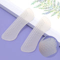 Silicone Heel Protectors Stickers Heels Grips for Women Men Anti Slip Heel Cushions Non-Slip Inserts Pads Foot Soft Heel Care Qme A(XL) China Mainland