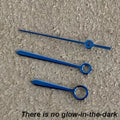 Modified Watch Accessories Orange Red White Color Matching Hands Green Luminous Hands for NH35/36/4R7S Movement Qme U