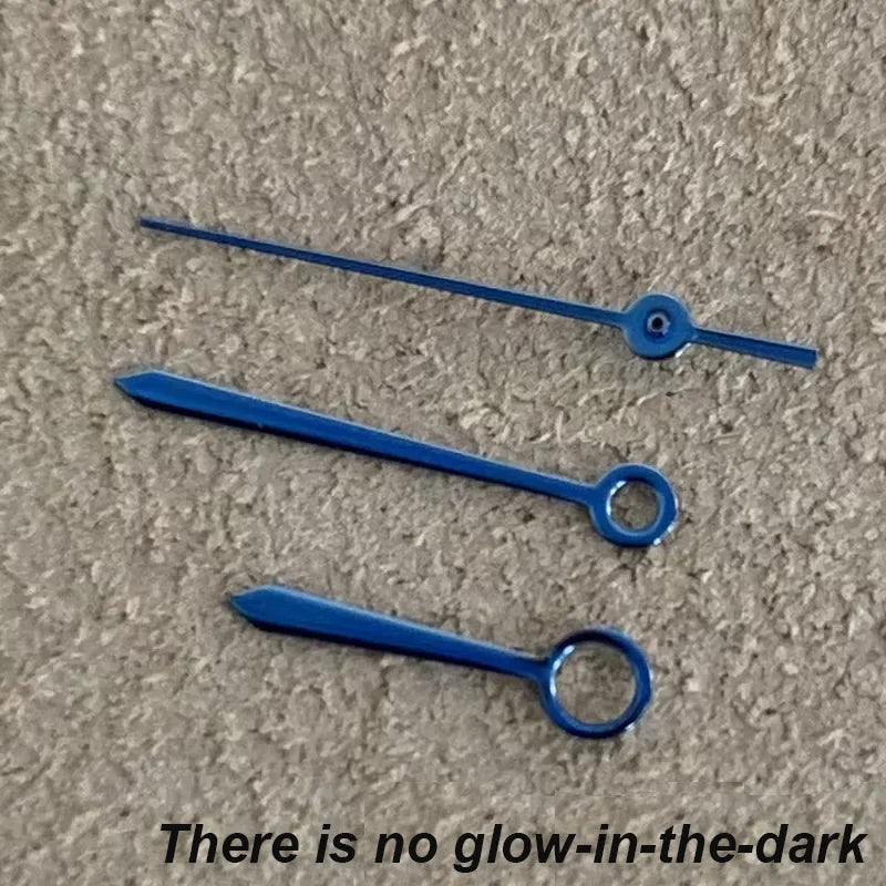 Modified Watch Accessories Orange Red White Color Matching Hands Green Luminous Hands for NH35/36/4R7S Movement Qme U