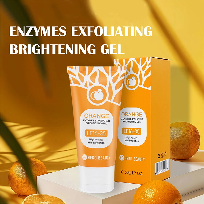 Orange Exfoliating Gel Exfoliation Dead Removal Deeply Cleansing Qme