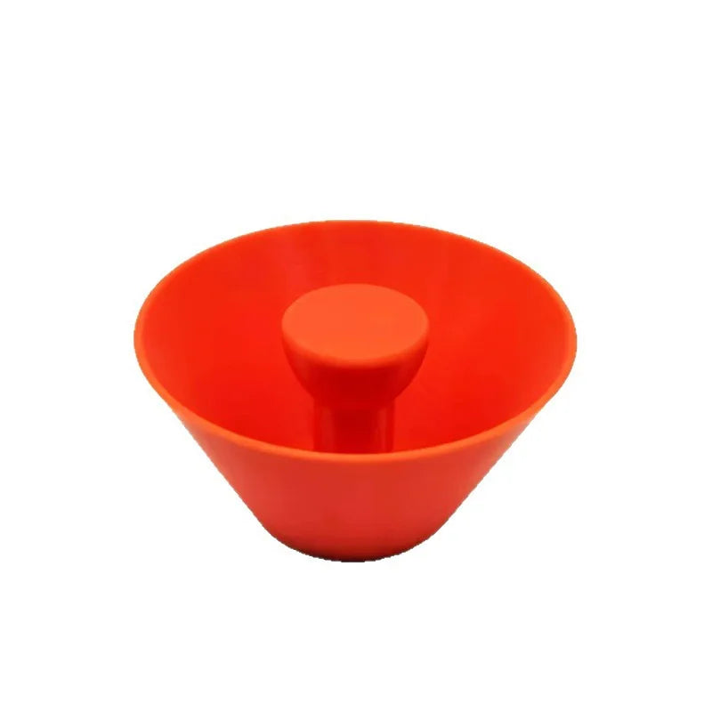 Professional Ceramic Edge Shaper Smooth Round Pottery Rim Tool Qme Orange