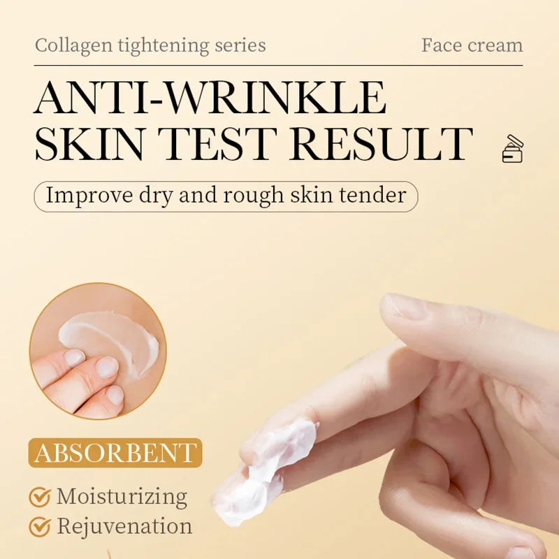 SADOER Collagen Firming Face Cream sknicare Moisturizing Hydrating Face Creams Faical Cream Beauty Face Skin Care Products Qme