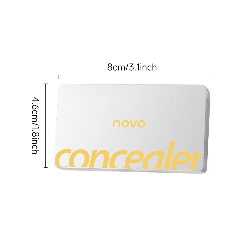 1 Concealer Palette Long-lasting Waterproof Coverage Dark Circles Qme