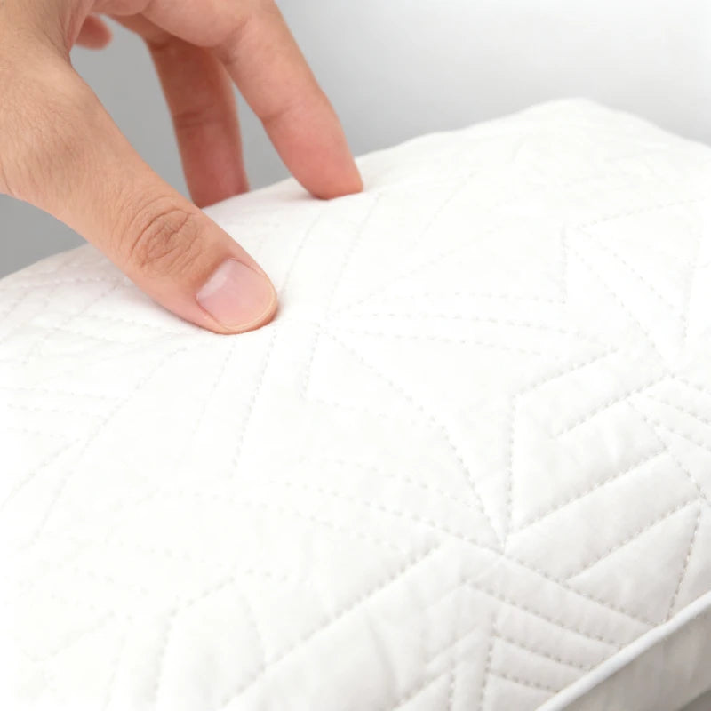 Neck Pillow Sleeping- Breathable Polyester Fits Side Back Stomach Qme