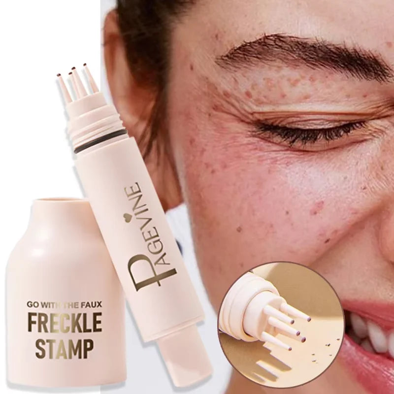 Facial Freckle Stamp Pencil Natural Makeup Freckles Dark Spots Moles Qme