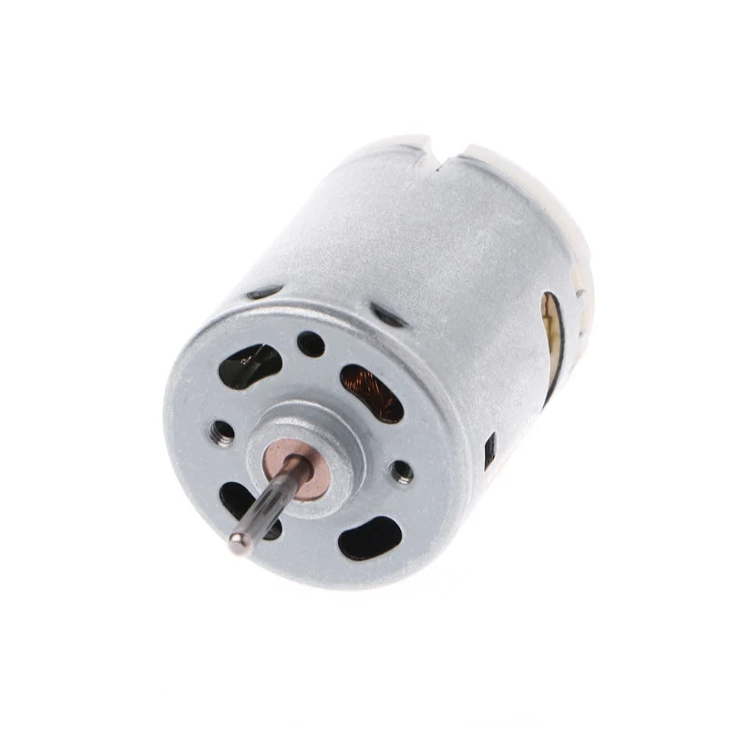 3-36V 4500-25500RPM Motor Speed Carbon Brush Micro DIY Hair Dryer Qme