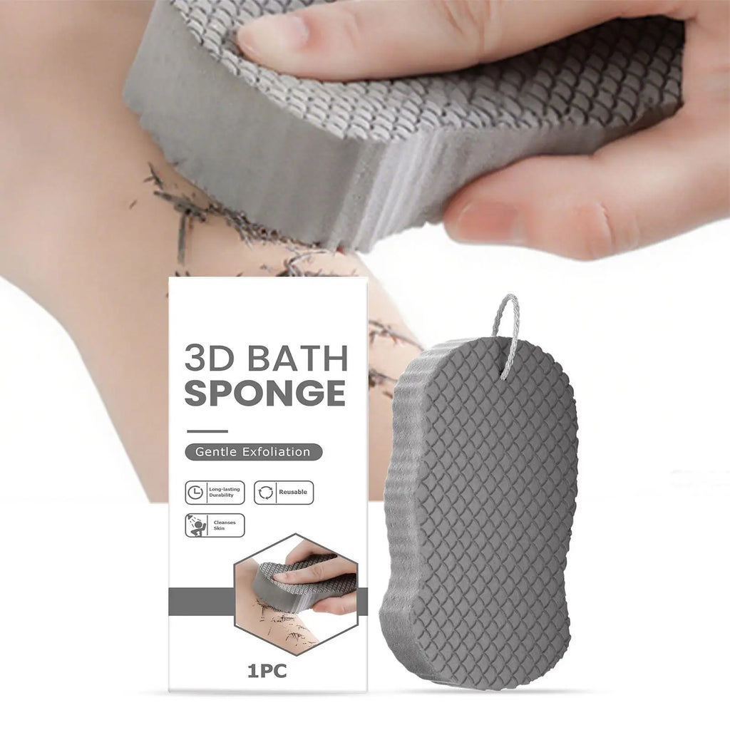 Sponges Body Scrubber Shower Loofah Women Gentle Cleaning Supplies Qme