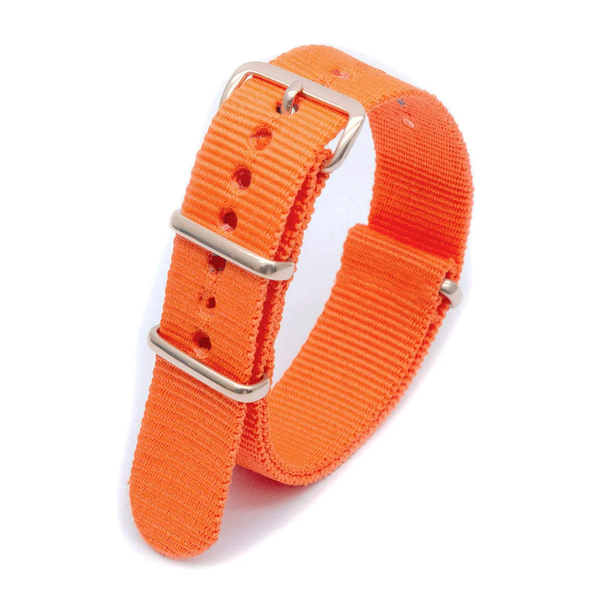 Luxury Nylon Watch Band Rose Gold Metal Buckle Durable Sweatproof Watch Strap 18/20/22/24MM Fashion Wristband For Men Women Qme