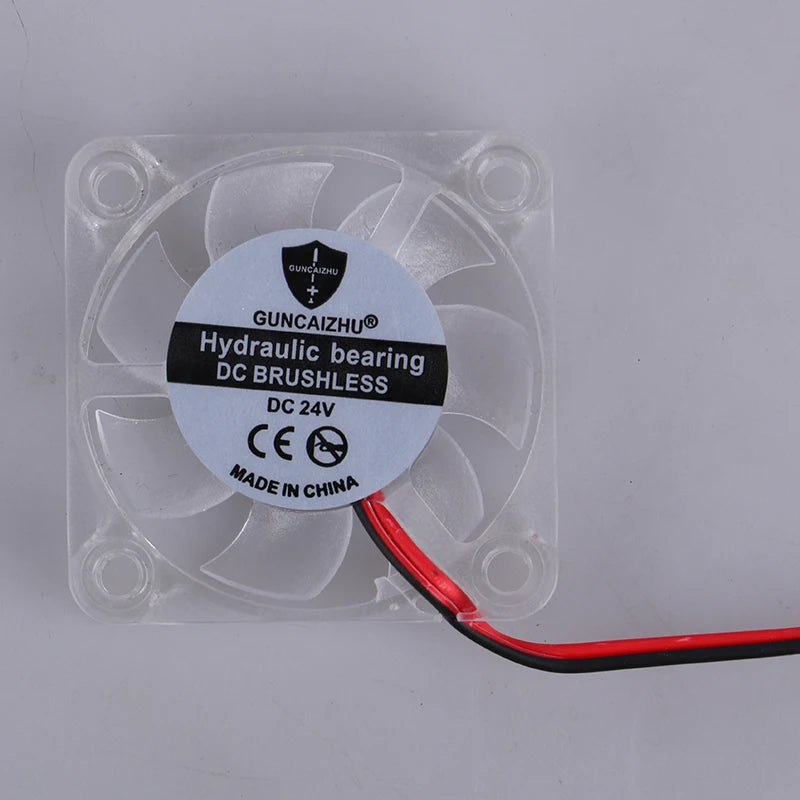 4010 DC 5v 12v 24v Cooling Fan LED Iight Emitting Hydraulic Bearing Qme