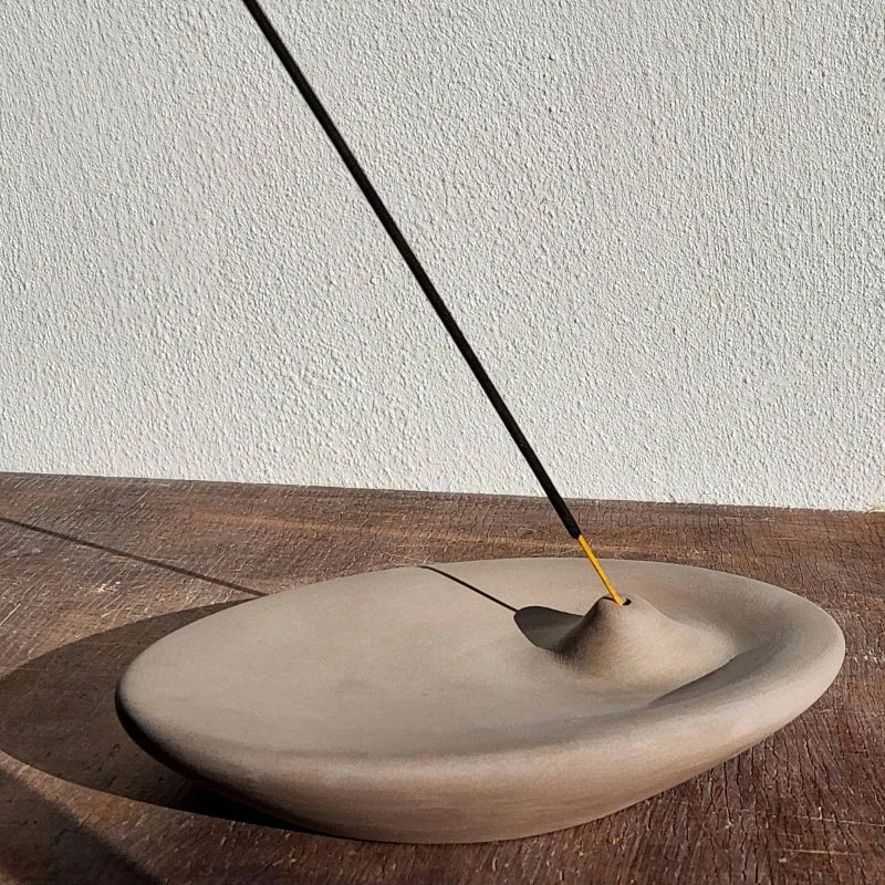 Incense Burner Modern Simple Plug-in Tray Home Yoga Meditation Qme