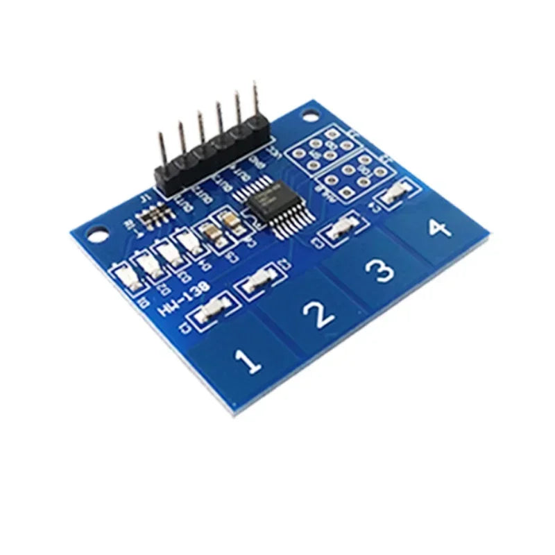 TTP223/229/226/224 Digital Touch Sensor Module 16/8/4/1 Capacitive Touch Switch Qme TTP224 4 way