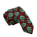 Fashion Skull 3D Printed Tie Art Design Personality Adult Wide Qme style4