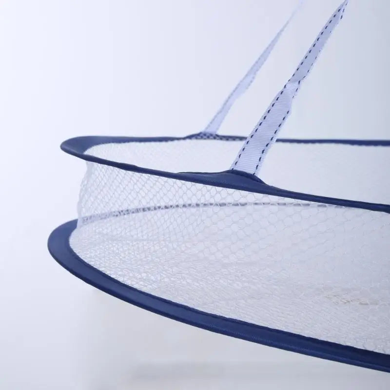 Folding Drying Rack Hanging Clothes Laundry Sweater Basket Dryer Net Qme