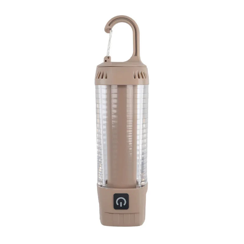 Adjustable Temp Camping Light LED Lantern Candle Mode Rechargeable Qme Pink