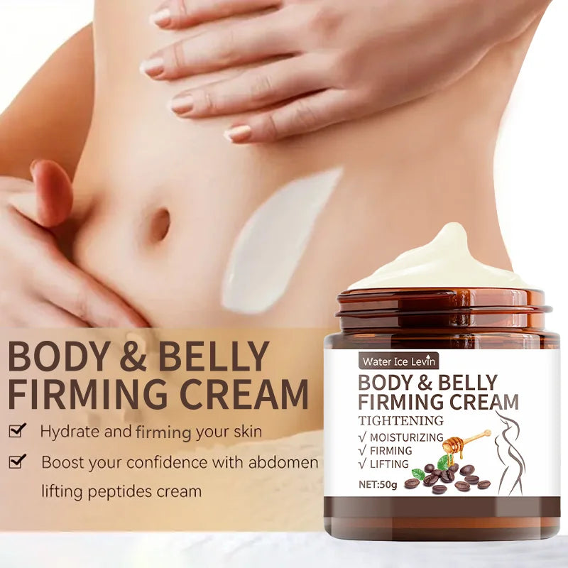 Abdominal Control Firming Cream - 60g, Deep Moisturizing and Hydrating with Plant Extracts, Alcohol-Free, Suitable for All Skin Types, Fragrance-Free, Enhances Skin Elasticity Qme