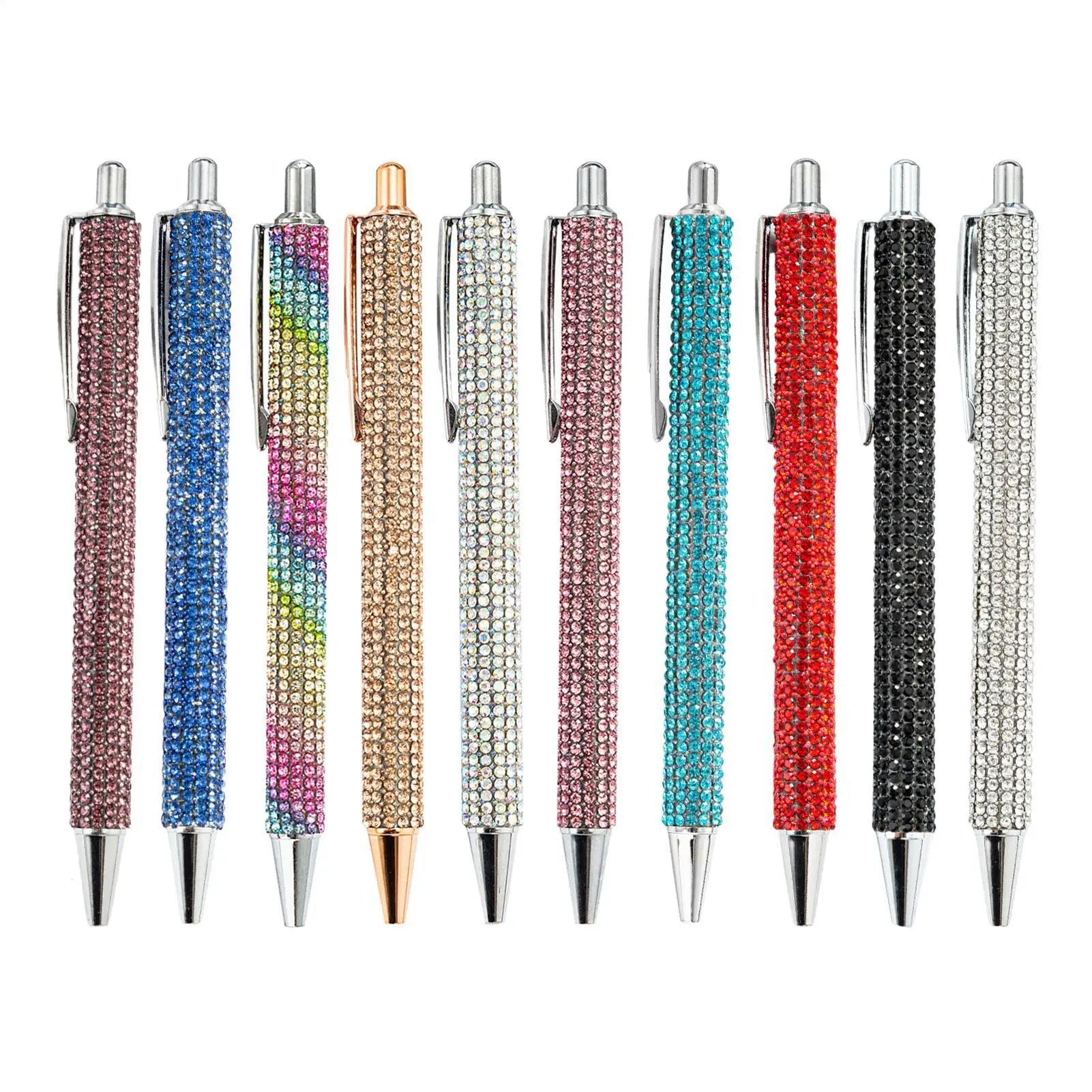 1pc Fancy Pen For Women Ballpoint Rhinestone Pens Bedazzled Wedding Bridal Writing Pen For Christmas Bridesmaid Notes Taking Qme