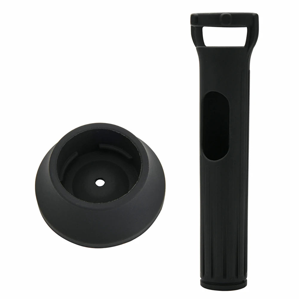 Silicone Case Microphone Case Anti-Rolling Protective Case Mic Covers for JBL Wireless Mic Qme Black