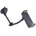 1pcs Universal Extended Hose Long Arm Strong Suction Windscreen Dashboard Car Phone Holder Cradle Universal Phone Car Holder Qme black