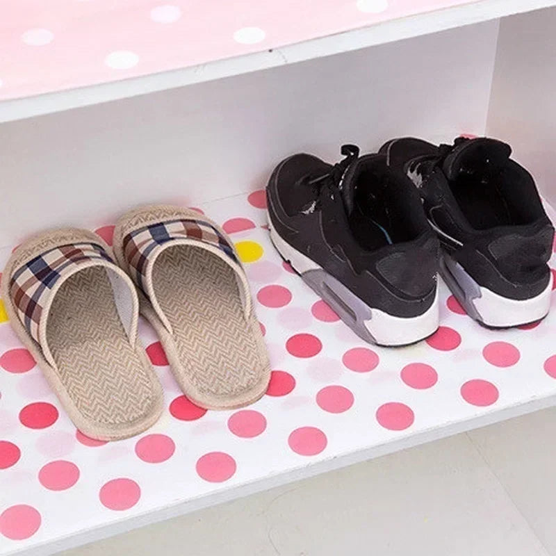 1PCS Household Printed Waterproof Multifunctional Anti Slip Dining Mat Can Be Cut To Prevent Moisture Mold and Dirt Cabinet Mat Qme