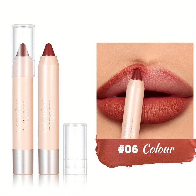 Lipstick Lipliner Pencil Long-lasting Waterproof Matte Finish Qme 06