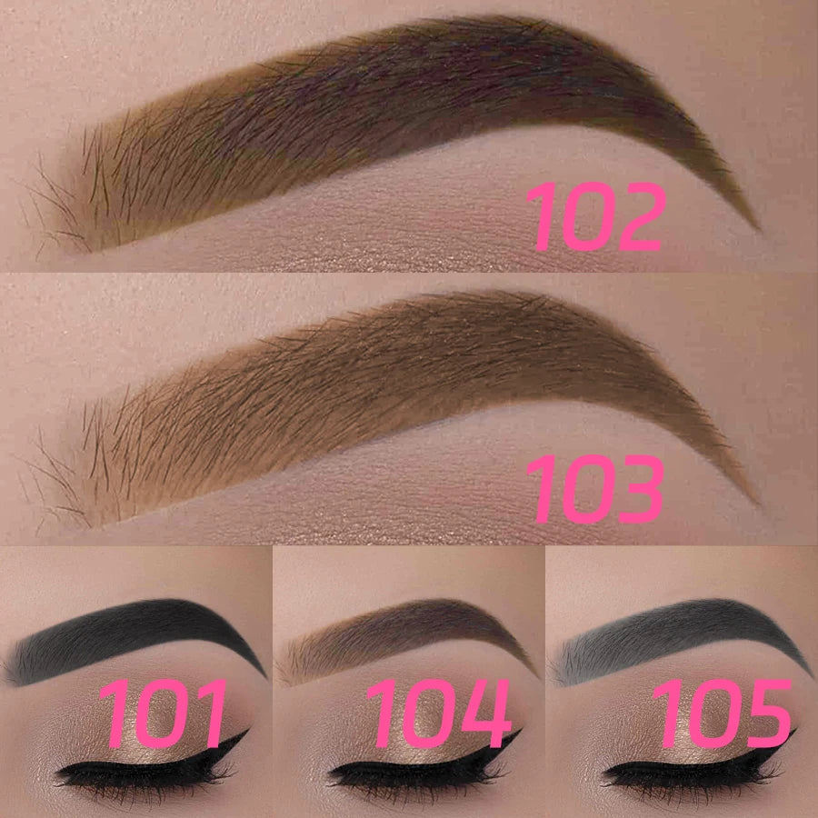 2 in1 Eyebrow Pencil Professional Cosmetics Makeup Women 5 Colors Qme