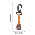 Loud Bear Bell Outdoor Camp Safety Supplies Trekking Safety Bell for Hikers Fishermen Visitors Dog Owners Travelers Hiking Trail Qme B