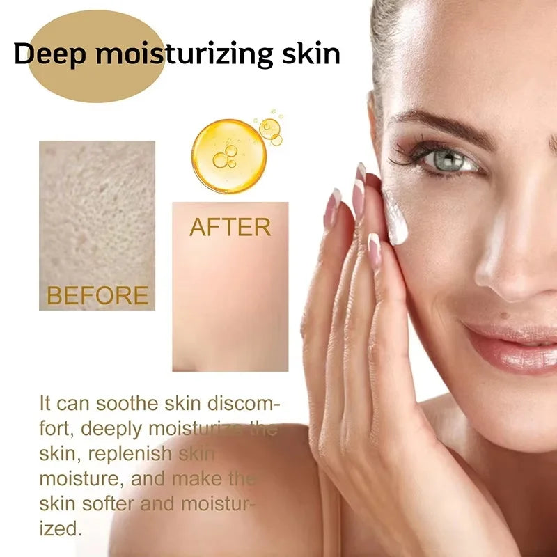 Black&White Rice Exfoliating Essence Dead Skin Remover Facial Glowing Replenisning Shrink Pore Hyaluronic Acid Brightening Serum Qme