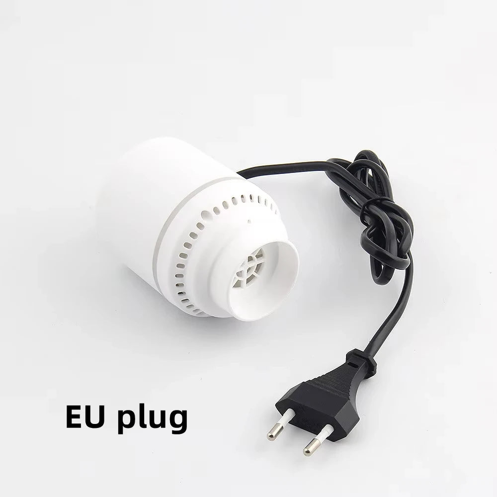 Low Noise Mini Electric Vacuum Air Pump Instant Compression Portable Tool For Household Vacuum Storage Bags Use Qme EU Plug