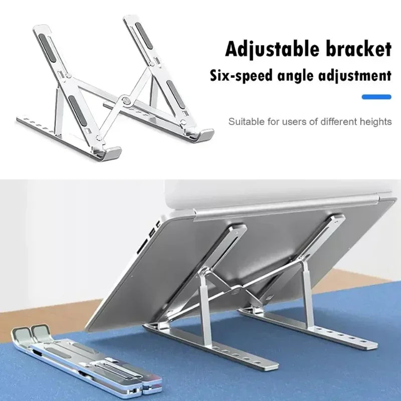 Portable Laptop Stand Notebook Stands Adjustable Ergonomic Laptop Support Base Holder for Computer Accessories Bracket Qme