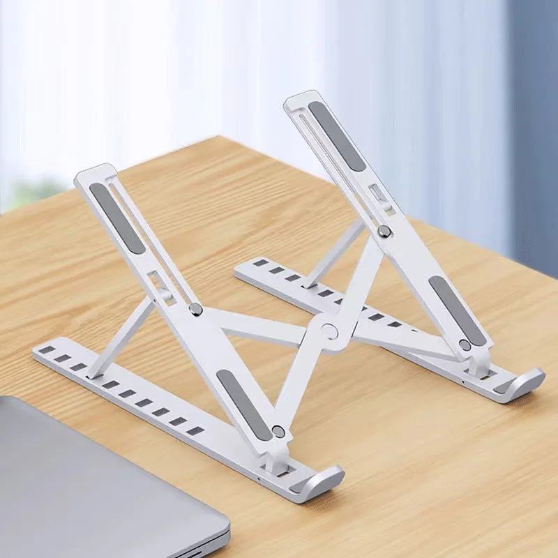 Large Plastic Ten-speed Laptop Holder Foldable Convenient Notebook Qme