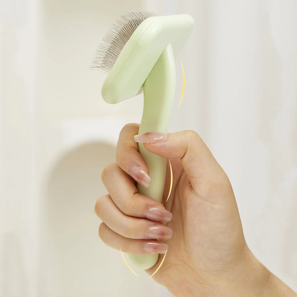 Brush Cats Shedding Pet Hair Removal Tool Brushes Indoor Remove Loose Qme