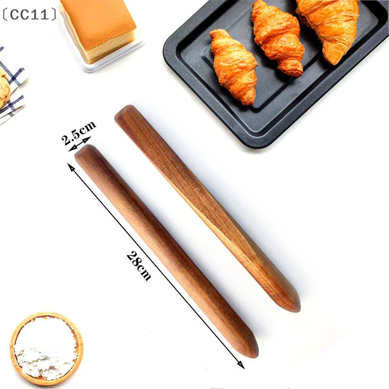 CC1111 Inch Wooden Sourdough Bread Mixing Stir Stick Spurtle Making Qme