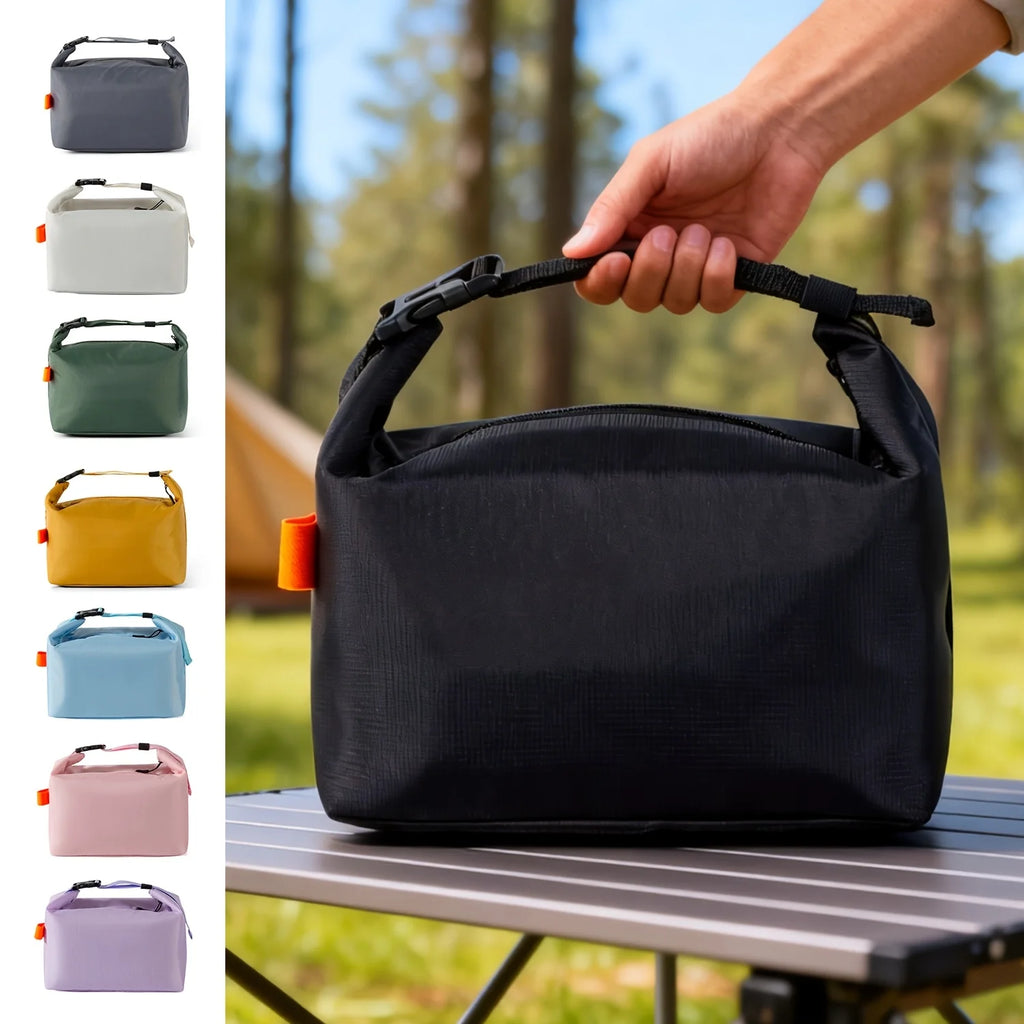 Large Capacity Insulated Cooler Bag - Portable Aluminum Foil Heat Preservation, New Models for 2026, Qme